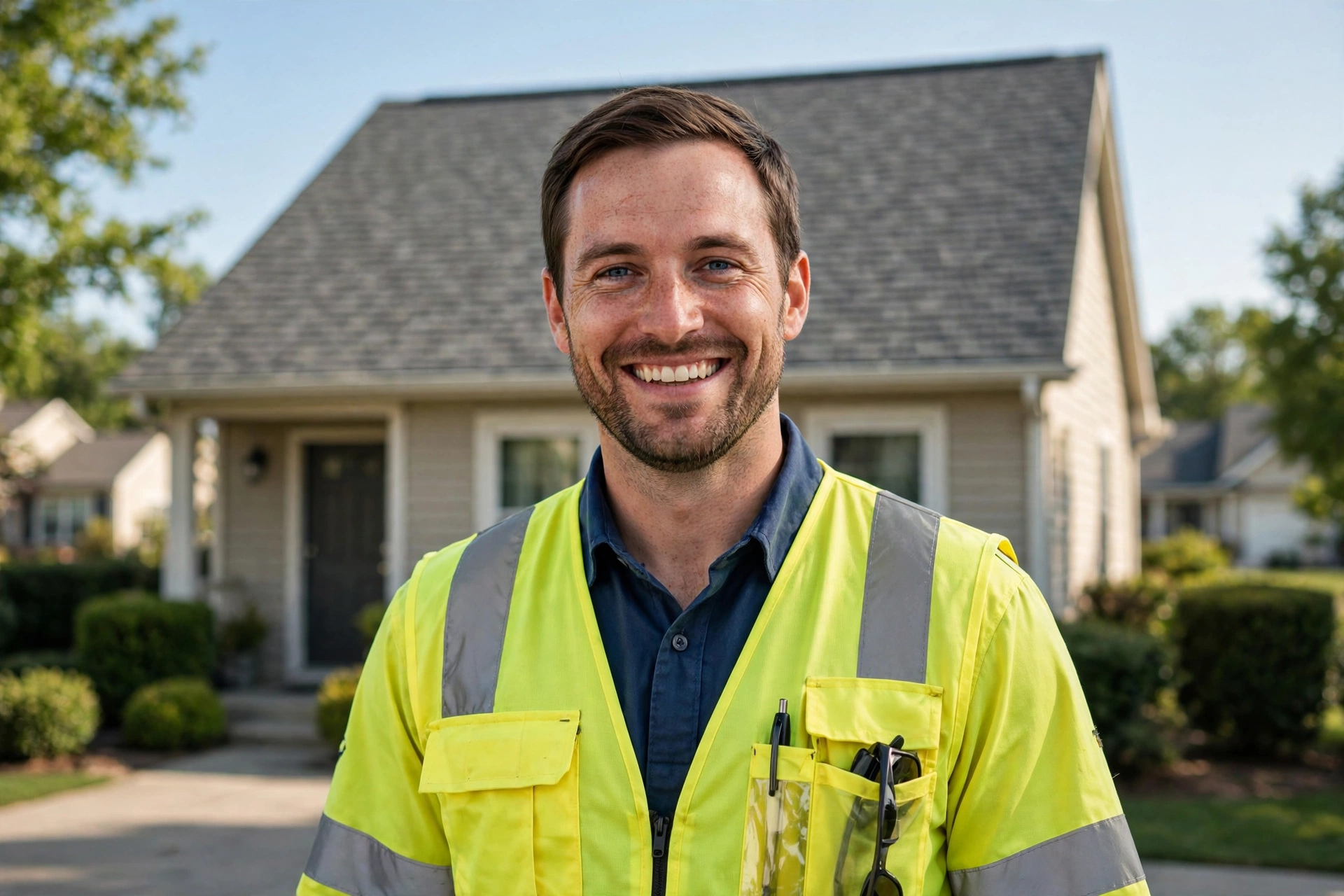 Roof inspector from Roof Inspection Co in Perth Amboy, NJ